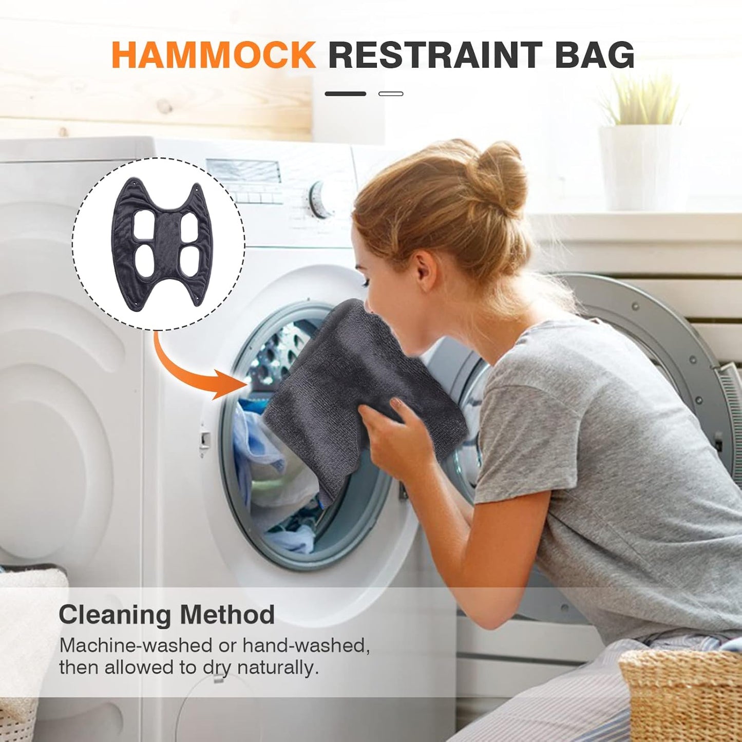 Pet Dog Grooming Hammock Harness Helper 5In1 Hammock Restraint Bag for Small Medium Large Dogs&Cats Grooming Hammock Drying Towels for Bathing Washing and Nail Trimming with Nail Clippers Comb