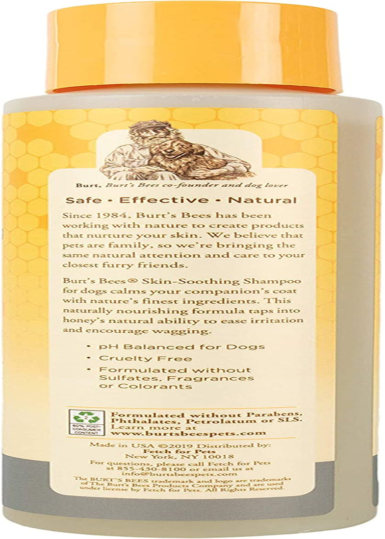 for Pets Naturally Derived Skin Soothing Shampoo with Honey - Dog Shampoo for All Dogs and Puppies - Safe for Dogs with Dry and Sensitive Skin - Made in USA, 16 Ounces