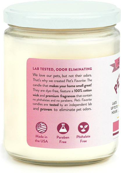 Pet Odor Candle, Clean Burning, Long Lasting Scented Candles with a Cotton Wick. (Very Berry, Pack of 1)