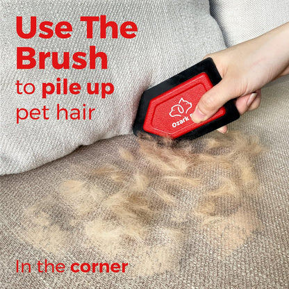 Pet Hair Remover, Dog Hair Remover - with Edge Sweeping, Avoid Scratching, Pet Hair Remover for Couch, Car, and Comforter, an Essential Pet Hair Removal Tool for Your Clean House